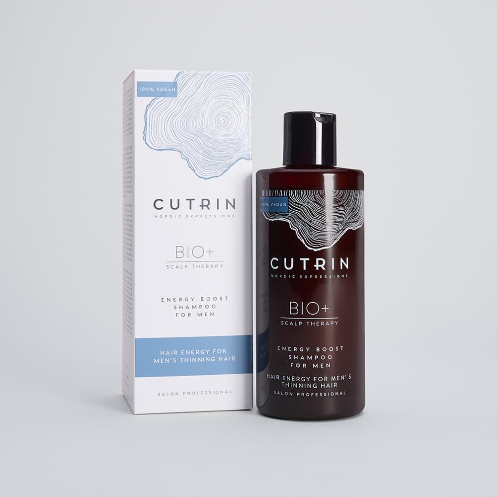 CUTRIN BIO+ Energy Boost Shampoo For Men 250 мл